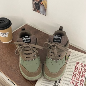 Giày chạy bộ tập luyện phong cách hoài cổ phong cách Mỹ phong cách Hồng Kông sang trọng cho nam đôi lót lưới hợp thời trang - Product Image 4