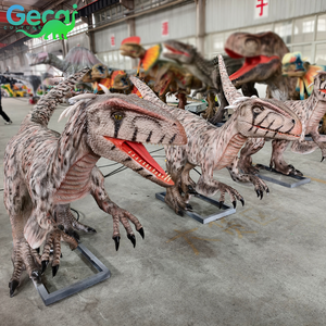 Estatua de Dinosaurio Animatrónico Gigante Mecanizado para Parque de Dinosaurios, con Movimiento, Tamaño Real, Modelo para Jardín o Área de Juegos - Product Image 2