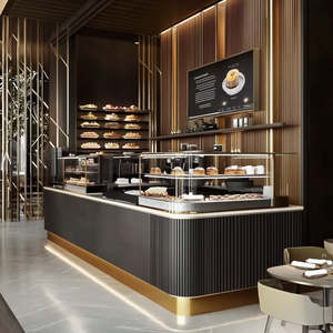 Diseño de interiores de panadería de pan profesional moderno para el hogar, Bar, sala de estar, Hotel hecho de madera - Product Image 2