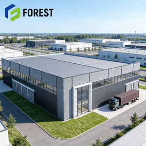 Almacén frigorífico con estructura de viga en I para agricultura en Canadá, construcción de plantas de fabricación de alta resistencia con panel sándwich - Product Image 1