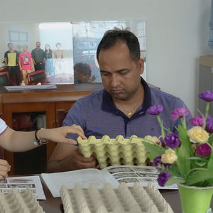 Ligne de production de machines à fabriquer des barquettes à œufs en pulpe de papier recyclé - Product Image 6