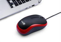 Souris optique filaire USB OEM, mini, économique, pour le bureau, la maison, avec rétroéclairage RGB, ergonomique