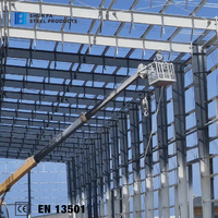 Bâtiment commercial à ossature métallique, hôtel en acier, immeuble de bureaux multi-étages en acier, école à ossature métallique, centre commercial à structure en acier