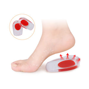Coussinets de talon pour éperons osseux Protecteurs de soulagement de la douleur Pieds Meilleur traitement des gels de semelle intérieure - Product Image 1