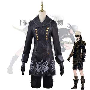 Nier Automata <span class=keywords><strong>Cosplay</strong></span> Costume Yorha <span class=keywords><strong>2B</strong></span> Sexy tenue jeux Costume femmes jeu de rôle Costumes femmes hommes Halloween fête déguisement - Product Image 3