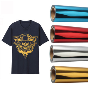 YS Easy Weed & Transfer Textile Gold Soft Metallic Heat Transfer Vinyl pour T-shirts, <span class=keywords><strong>Vinyle</strong></span> de transfert thermique métallisé souple à faible élasticité, Film métallisé flexible HTV - Product Image 1