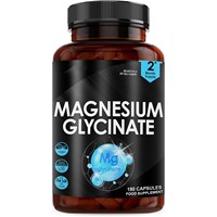 Capsules de glycinate de magnésium SN (180 unités) pour améliorer la mémoire et le sommeil, durée de conservation de 24 mois, non destiné aux femmes enceintes