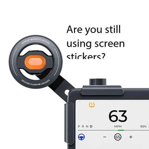 Support de téléphone magnétique flexible en alliage d'aluminium pour véhicules à énergie nouvelle avec aimant puissant et réglage multi-angles - Product Image 1
