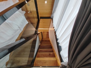 Casas Prefabricadas Modulares de Acero Estilo <span class=keywords><strong>Boutique</strong></span> de Bajo Costo con Entrega Mundial, Kit de Casas Triangulares Tipo Bungalow para Hotel u Hogar - Product Image 6