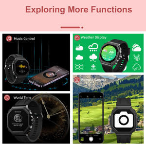 <span class=keywords><strong>Reloj</strong></span> <span class=keywords><strong>Inteligente</strong></span> Resistente T63 con Pantalla AMOLED de 1.43 Pulgadas para Llamadas, Monitoreo de Salud, Modos Multideportivos, Resistente al Agua IP68, Silicona Magnética, iOS y Android - Product Image 2