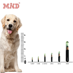 UHF <span class=keywords><strong>RFID</strong></span>-метка для животных, имплантируемый микрочип NFC, стеклянная метка 125 кГц ISO 15693, миниатюрная стеклянная капсула NFC - Product Image 1