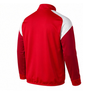 Haut d'entraînement de football personnalisé à col zippé, manches longues, léger, pour entraînement d'équipe - Product Image 4