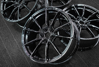 SY-09088 Jantes de voiture en alliage chromées noires à rayons multiples, 1 pièce, 18 19 20 21 22 24 26 pouces, pour E46 E90 F30 G30