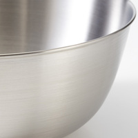 Accessoires de cuisson de plats en acier inoxydable coréens multi-tailles directs d'usine avec bol à mélanger gradué