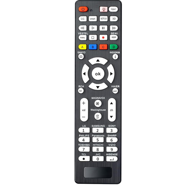 MYHGRC Factory Wholesale Universal Backlit Remote Control for All Smart TVs Compatible