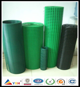Paneles de <span class=keywords><strong>Malla</strong></span> de Alambre Galvanizado para Jaulas de Conejos, Personalizados al por Mayor, con Orificios Cuadrados de 0.4-6mm, Color Verde - Product Image 3