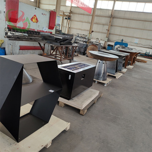 Stockage de bois de chauffage en acier corten sur mesure Barbecue Grill <span class=keywords><strong>Support</strong></span> de <span class=keywords><strong>cheminée</strong></span> <span class=keywords><strong>Support</strong></span> de stockage de bûches - Product Image 4