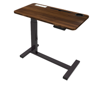 Moteur unique une jambe bureau debout ergonomique électrique hauteur réglable moderne pour bureau à domicile travail confortable travail à domicile