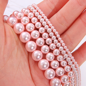 18 anni all'ingrosso 3mm 4mm 6mm 8mm 10mm altre perle di vetro sciolte perline rotonde per gioielli fai da te braccialetto Charms che fanno massa - Product Image 6