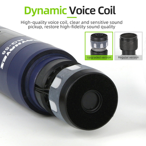 Microphone sans fil RAYHAYES RG-58 UHF, microphone portable rechargeable, adapté au chant karaoké - Product Image 3