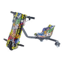 Kart à trois roues électrique, scooter à drift en fer, 250W 36V, tricycle électrique pour enfants