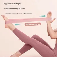 Juego de Bandas de Resistencia de Silicona para Fitness, Bandas de Asistencia para Dominadas de 15 lb, Bandas de Ejercicio para Entrenamiento de Fuerza, Yoga, Piernas y Glúteos