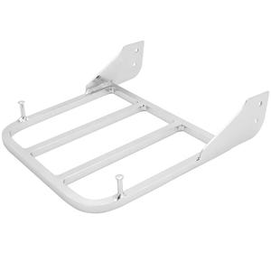 Portapacchi Cromato per Moto per <span class=keywords><strong>Suzuki</strong></span> Boulevard C50 2005-2011 <span class=keywords><strong>Intruder</strong></span> Volusia 400 <span class=keywords><strong>800</strong></span> VL400 <span class=keywords><strong>800</strong></span> 2001-2011 - Product Image 5