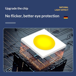 <span class=keywords><strong>Plafonnier</strong></span> <span class=keywords><strong>LED</strong></span> en aluminium ultra-fin à montage en surface, design minimaliste moderne, petite taille pour salon, chambre, entrée, couloir - Product Image 3