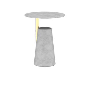 Custom OEM Vietnam Cement Coffee <b>Table</b> Modern Wabi Sabi Round Concrete <b>Sofa</b> <b>Table</b> For Hospitality Projects High Capacity - Product Image 4