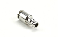 Mini-raccord pneumatique à déconnexion rapide type Rectus 21, corps BSPT 1/8 po, haut débit pour outils/machines à air comprimé OEM