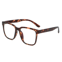 Vente en gros de lunettes anti-lumière bleue carrées en TR90 transparentes, lunettes d'ordinateur anti-lumière bleue, lunettes bloquant la lumière bleue