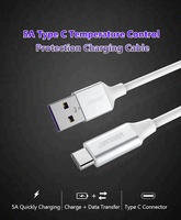 Cable USB tipo C de carga rápida, sincronización de datos, 5A, para Huawei Mate 9 P9