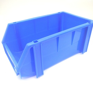 Tool storage heavy duty plastic stackable storage boxes bins