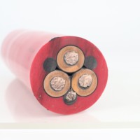 Cable de Alta Tensión NSHTOU, Cable Flexible de PVC con Cobre Trenzado, 8 AWG -40C~+105C, Equipo Industrial 1.5KV PUR-JTV-J