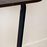 Table d'appoint moderne en bois massif, table basse mobile pour salon, chambre ou bureau