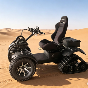 Scooter tout-terrain robuste LDOO avec pneus larges, suspension intégrale et électrique - Product Image 5