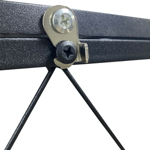 Estantes plegables de metal de alta calidad de 5 capas, ajustables, con ruedas, para Cocina - Product Image 6