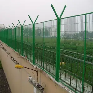 Tùy chỉnh 3D hàn dây lưới hàng rào tấm bền hàng rào lưới mắt cáo & Cổng
