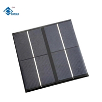 Mini panneaux solaires Chargeur 2V Panneaux solaires en époxy résistant aux intempéries Modules de panneaux solaires 2W Panneaux solaires poly personnalisés ZW-115115-2V