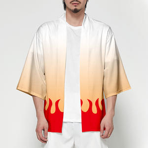Anime para Demon Slayer Kimetsu No Yaiba disfraz de Cosplay para adultos con Kamado Tanjirou Kamado Agatsuma <span class=keywords><strong>Zenitsu</strong></span> <span class=keywords><strong>Kimono</strong></span> Tops - Product Image 5
