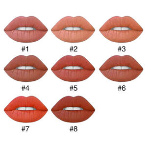 Bán Buôn Lip Gloss Biểu Tượng Tùy Chỉnh Nhãn Hiệu Riêng 8 Màu Sắc <span class=keywords><strong>Matte</strong></span> Long Lanh Cho Son Bóng - Product Image 5