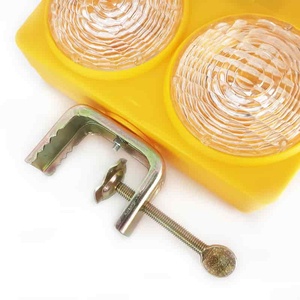 CITICITY Solar Yellow Led Warning <b>Light</b> Red Blue Strobe <b>Light</b> for Traffic Management - Product Image 6