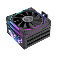 Refroidisseur CPU LOVINGCOOL J160 pour ordinateur de bureau, 6 caloducs en cuivre, TDP 220W, couvercle ARGB personnalisé et ventilateur hydraulique silencieux, dissipateur thermique d'usine