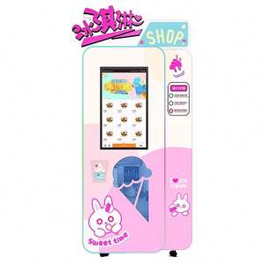 ตู้จำหน่ายไอศกรีมซอฟต์เสิร์ฟหน้าจอสัมผัสขนาดใหญ่ 32 นิ้ว พร้อมเครื่องอ่านบัตรเครดิต เหมาะสำหรับซูเปอร์มาร์เก็ตขนาดใหญ่ - Product Image 2
