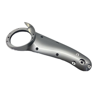 Pièces en alliage d'aluminium usinées CNC OEM pour pièces métalliques de jambe de chien de Robot AI Services d'usinage de tournage de fraisage CNC personnalisés
