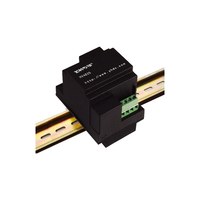 Capteur de courant à effet Hall 400V/5V AC/DC, rail DIN, bidirectionnel, précision 1%, HV4825