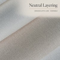 Papier peint texturé en toile de jute PVC, 4 couches, non tissé, revêtement mural pour la décoration intérieure des hôtels et des maisons