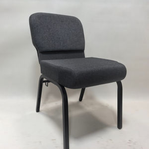 Chaises de table imbriquées modernes pour prêtres d'église en gros, avec siège en tissu confortable et inclinable, pour utilisation dans les théâtres, les écoles et les hôpitaux - Product Image 1