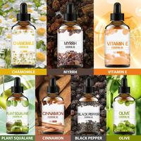Minyak esensial Label pribadi, penyebar Aroma murni minyak Mint, oranye, perawatan kulit tanaman alami, minyak Esensial Kosmetik