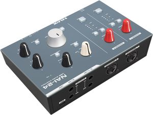 สำหรับ NAI-24 อินเทอร์เฟซเสียง USB สำหรับเดสก์ท็อป 2 อินพุต 4 เอาต์พุต 32 บิต/192 กิโลเฮิรตซ์ ความหน่วงต่ำพิเศษ ปุ่ม 76PRE ลูปแบ็ค ใช้งานง่าย - Product Image 3